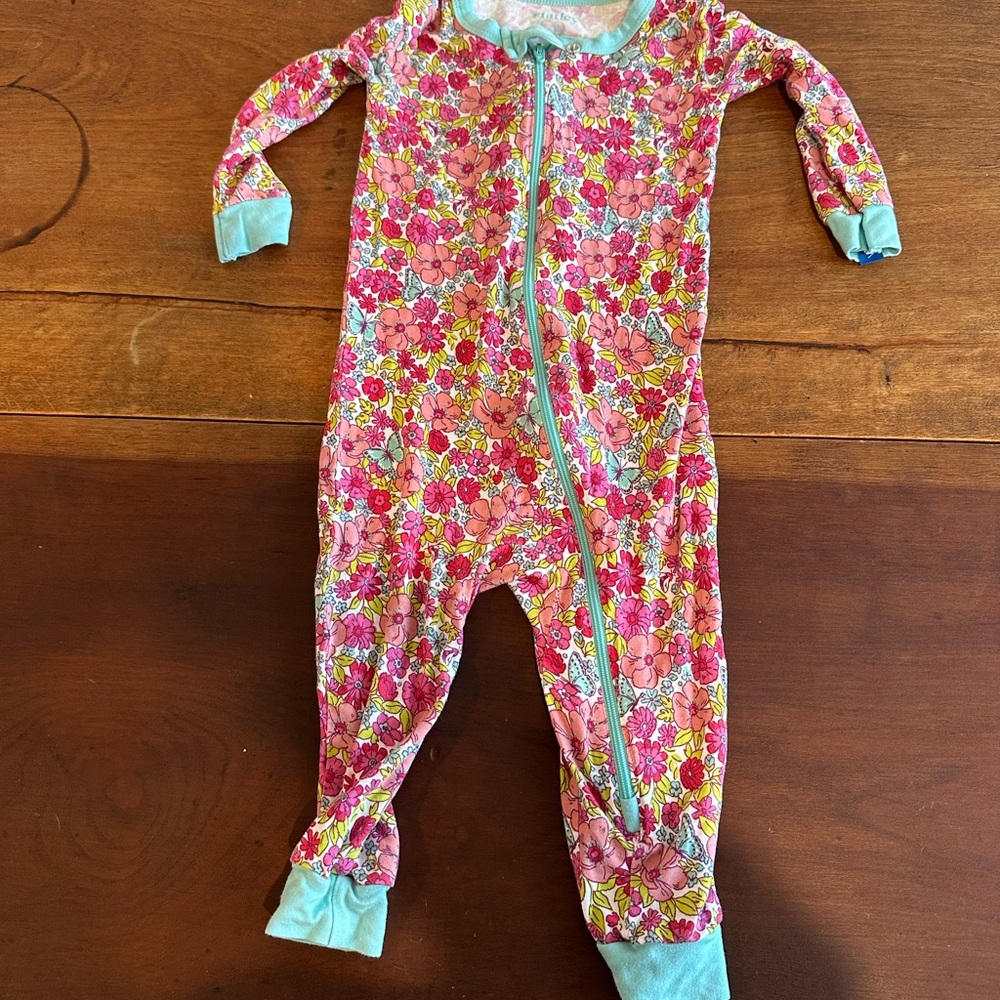 12-18 Month Bamboo Zip Pajama